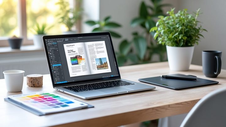 Conception d’un guide numérique sur ordinateur et tablette graphique